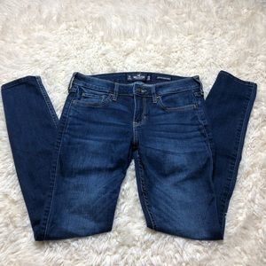 『hollister low-rise super skinny jeans』